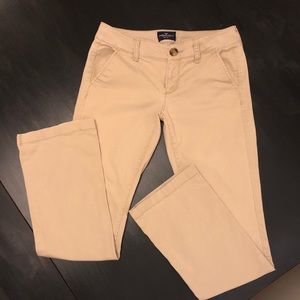 Low Rise Boot cut Khakis